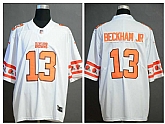 Nike Browns 13 Odell Beckham Jr. White Fashion Logo Vapor Untouchable Limited Jersey,baseball caps,new era cap wholesale,wholesale hats